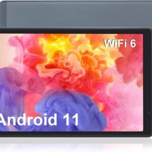 CWOWDEFU Tablet (10.1", 32 GB, Android 11, 5G+WiFi6 Tablet 3GB RAM, Quad-Core, HD Glas, 5MP+8MP Kamera, 6000mAh)