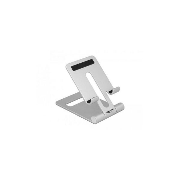 Delock 18413 - Smartphone Standhalterung verstellbar Aluminium (152 g) Monitor-Halterung