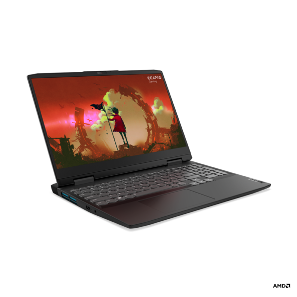 Lenovo IdeaPad Gaming 3 15ARH7 82SB - AMD Ryzen 7 6800H / 3.2 GHz - Win 11 Home - GF RTX 3050 Ti - 16 GB RAM - 512 GB SSD NVMe - 39.6 cm (15.6) IPS 1920 x 1080 (Full HD) @ 120 Hz - Wi-Fi 6 - Onyx Gray - kbd: Deutsch - mit 3 Monate Lenovo Premium Care (82SB0073GE)