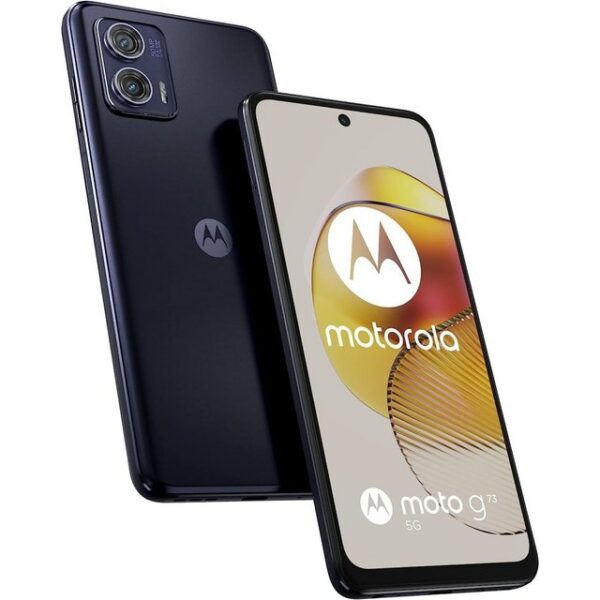 Motorola XT2237-2 Moto G73 5G 256 GB / 8 GB - Smartphone - midnight blue Smartphone (6,5 Zoll, 256 GB Speicherplatz)