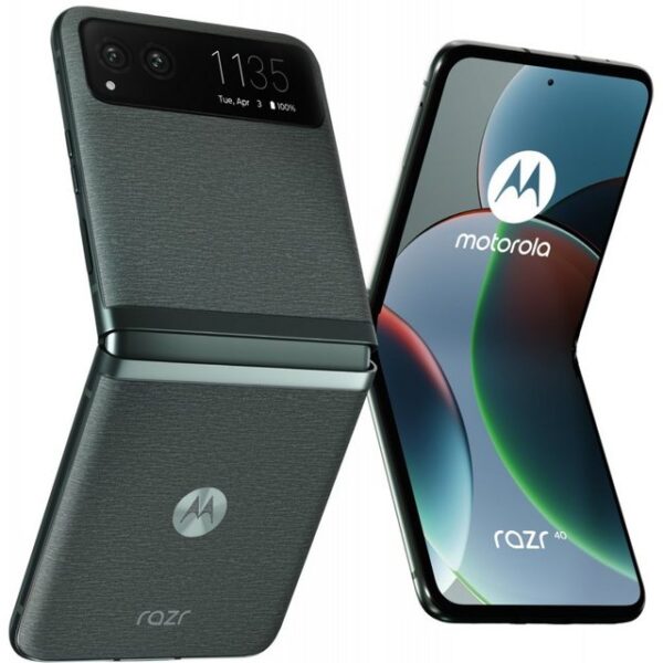 Motorola XT2323-1 Razr 40 5G 256 GB / 8 GB - Smartphone - sage green Smartphone (6,9 Zoll, 256 GB Speicherplatz)