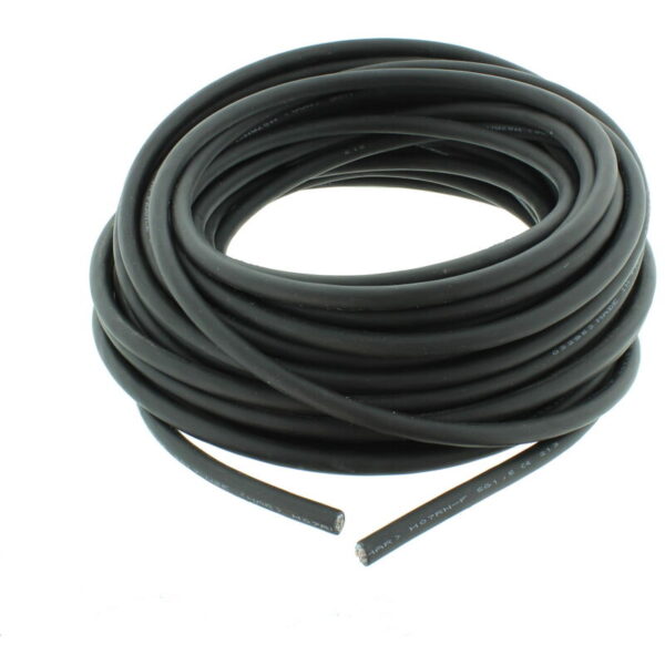 Schwere Gummischlauchleitung H07RN-F 5G 1,5m² 25 Meter Ring - Schwarz