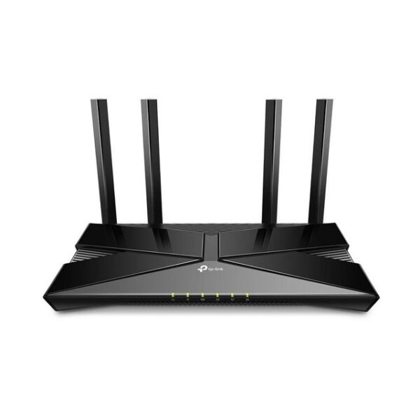 TP-Link Archer AX10 AX1500 Dualband Wi-Fi 6 Router WLAN-Router, Gigabit WLAN, Router 4, Antennen, OFDMA MU-MIMO, Schwarz