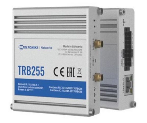 Teltonika TRB255 - Gateway - 100Mb LAN, RS-232, RS-485 4G/LTE-Router