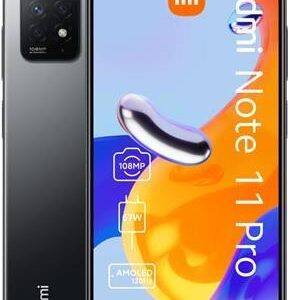 Xiaomi Redmi 11 Pro 5G - 5G Smartphone - Dual-SIM - RAM 6GB / 128GB - OLED-Display - 16,90cm (6,67) - 2400 x 1080 Pixel (120 Hz) - Triple-Kamera 108 MP, 8 MP, 2 MP - front camera 16 MP (38075)