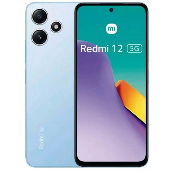 Xiaomi Redmi 12 5G 128 GB / 4 GB - Smartphone - sky blue Smartphone (6,79 Zoll, 128 GB Speicherplatz)