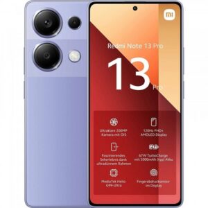 Xiaomi Redmi Note 13 Pro 4G 512 GB / 12 GB - Smartphone - purple Smartphone (6,7 Zoll, 512 GB Speicherplatz)