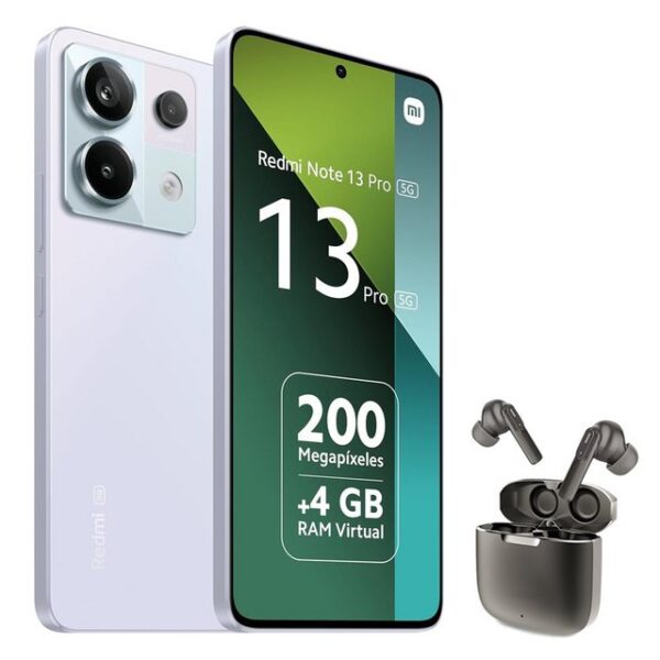 Xiaomi Redmi Note 13 Pro 5G 12+512GB Smartphone & Bluetooth Kopfhörer Handy (6.67 Zoll, 512 GB Speicherplatz, 200 MP Kamera)