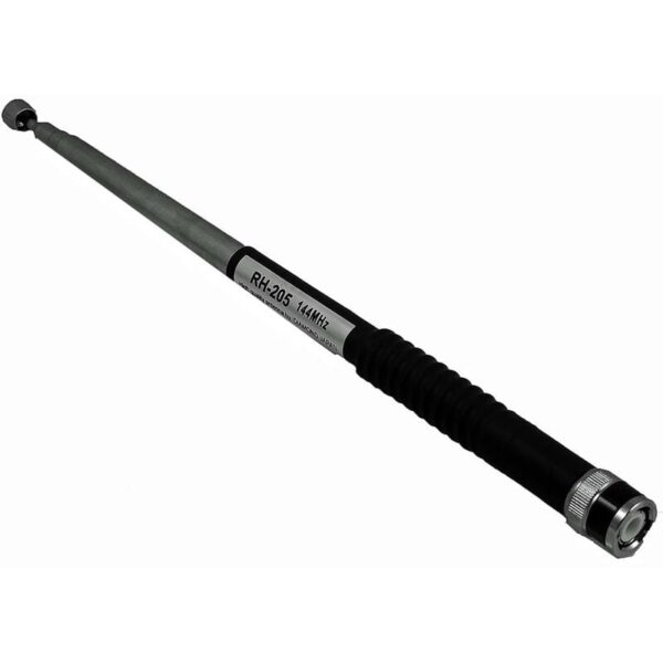 vhbw Antenne kompatibel mit Baofeng Funkgerät - Ausziehbar, 24 cm - 138 cm, BNC Stecker