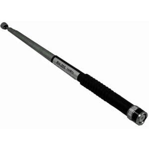 vhbw Antenne kompatibel mit Kenwood Funkgerät - Ausziehbar, 24 cm - 138 cm, BNC Stecker