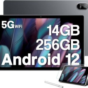 �Blackview Tablet (10,36", 256 GB, Android 12, 2,4G+5G, Tablet (1TB TF),5G, 2K FHD+IPS,16MP Dual-Kamera,8380mAh Akku Octa-Core)