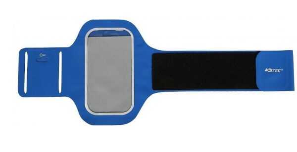 V3Tec Neon Smartphone Armband - blau