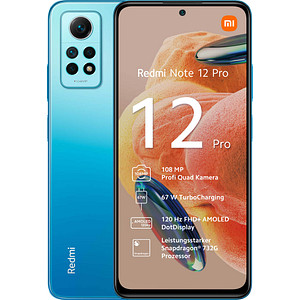 Xiaomi Redmi Note 12 Pro 5G Dual-SIM-Smartphone blau 128 GB