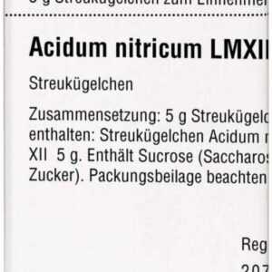 Acidum nitricum LM XII Globuli 5g