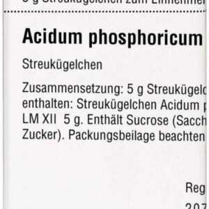 Acidum phosphoricum LM XII Globuli 5g