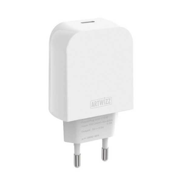 Artwizz PowerPlug USB-C 15W (white) (PD) Smartphone-Ladegerät