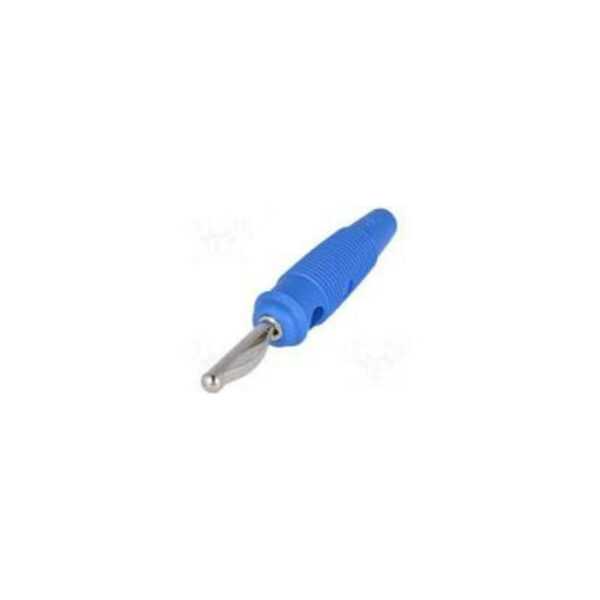 Bananenstecker Antenne 4mm Biconnection 16A/63Vdc blau