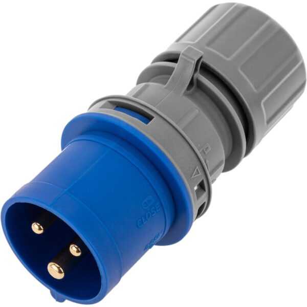 Bematik - Industrielle Steckerbasis CETAC-Stecker 2P + e 16A 250V IP44 Antenne