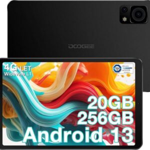 DOOGEE T20 Mini Pro 20 GB RAM Octa Core Prozessor Tablet (8,4", 256 GB, Androïd 13, 4G LTE/5G WiFi, Mit den besten und erstaunlichsten Funktionen, attraktivem Design)