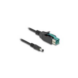 Delock 80495 - PoweredUSB Kabel Stecker 12 V zu DC 55 x 25 mm... WLAN-Antenne