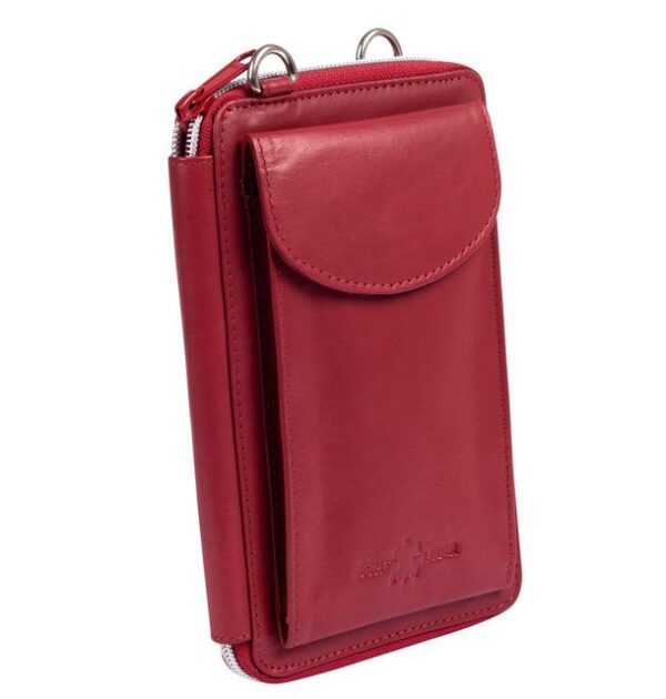 Ella Eisvogel Handytasche Große Handytasche, Echtleder Smartphone-Bag, Maxi Smartphone compatible