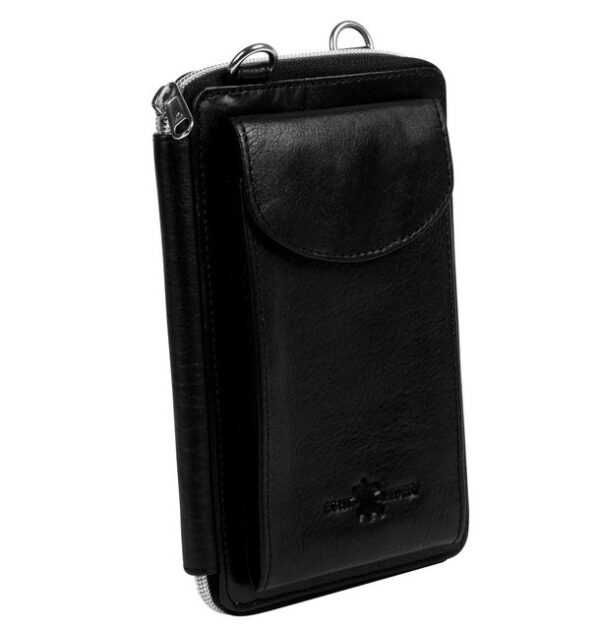 Ella Eisvogel Handytasche Große Handytasche, Echtleder Smartphone-Bag, Maxi Smartphone compatible