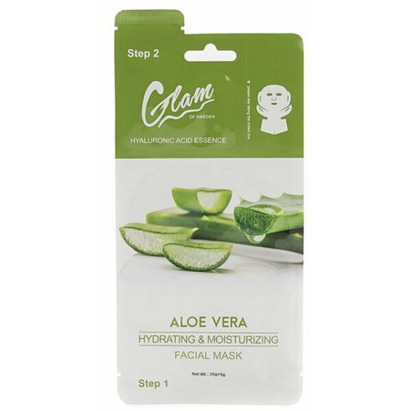 Glam Of Sweden Gesichtsmaske Mask Aloe Vera Facial 35 5g