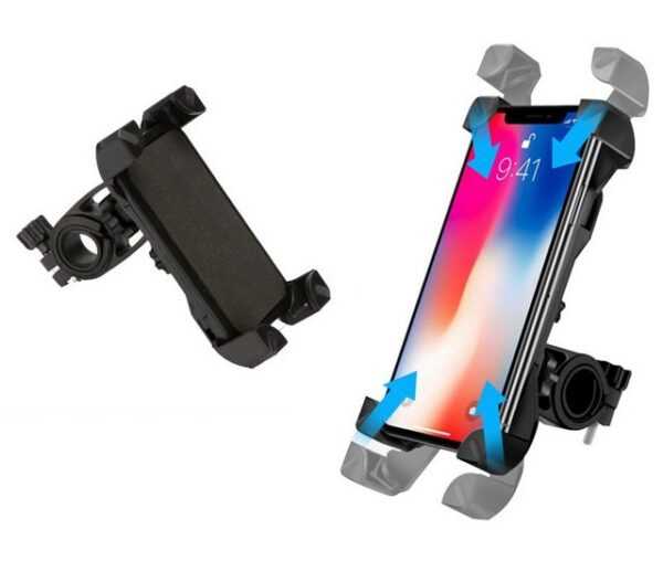 Haiaveng Fahrrad Handyhalterung Universal Motorrad Handy Halterung Handy-Halterung, (Halterung für Mobiltelefon für 3,5-6,5 Zoll Smartphone)