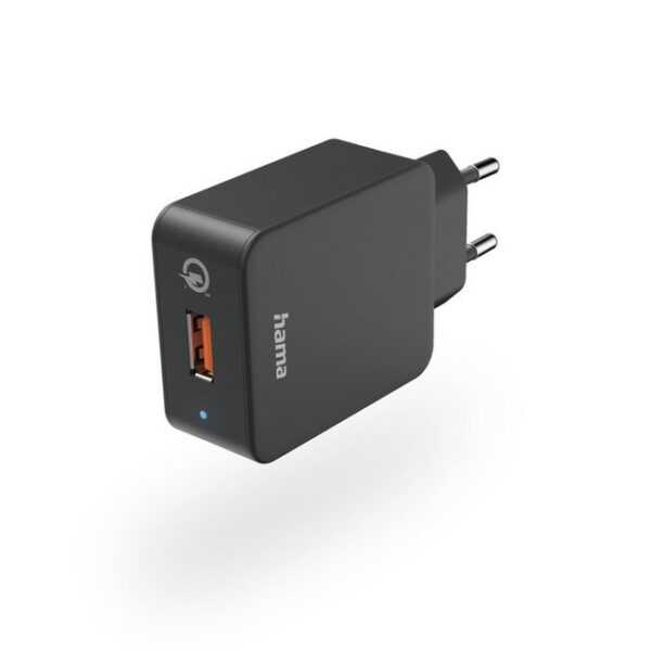 Hama Hama Qualcomm® Quick Charge™ 3.0 Schwarz Indoor Smartphone-Ladegerät