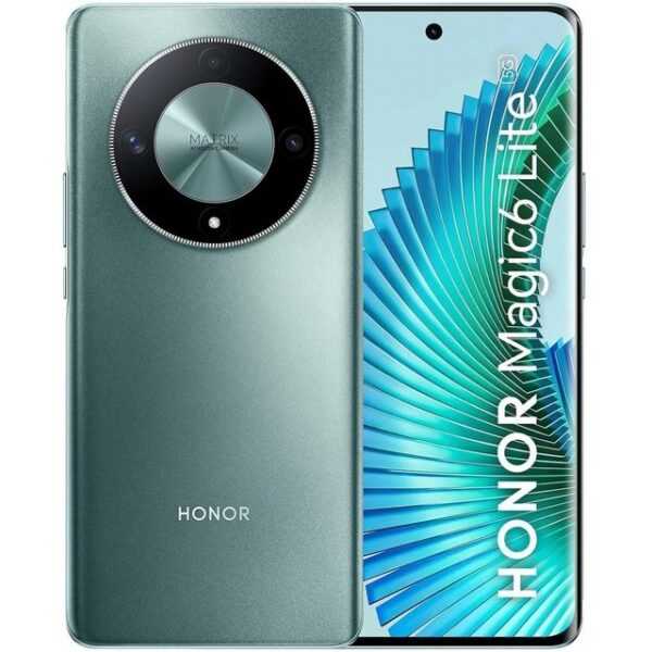 Honor Magic 6 Lite 5G 256 GB / 8 GB - Smartphone - emerald green Smartphone (6,78 Zoll, 256 GB Speicherplatz)