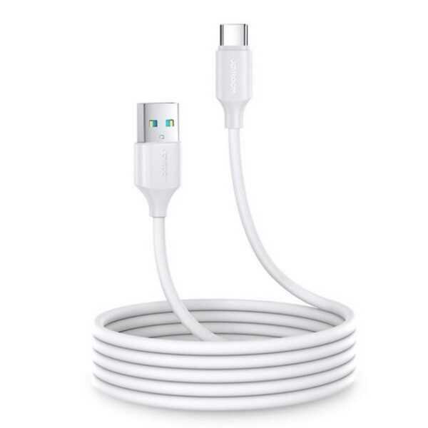 JOYROOM USB Lade-/Datenkabel - USB Typ C 3A 2m weiß (S-UC027A9) Smartphone-Kabel, (200 cm)