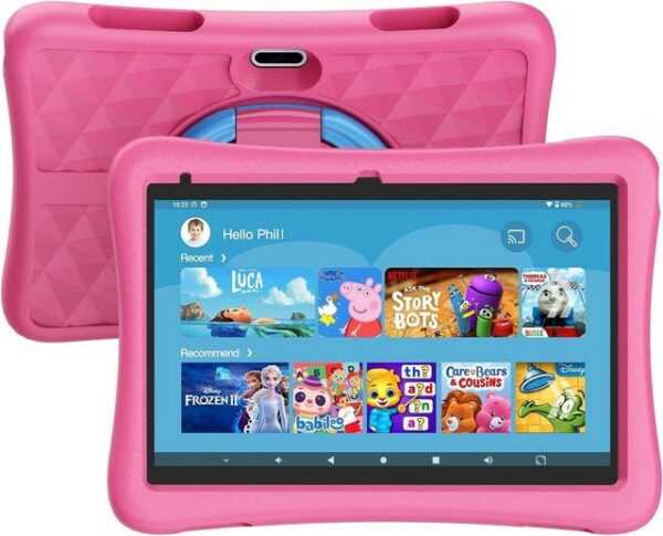 KYASTER Tablet (10", Android 12 Go OS, HD 5G WiFi6 Kinder-Tablet, Quad-Core, 2GB+32GB 7000mAh Kindersicherung)