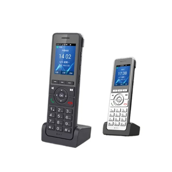 LTE 4G Fixed Home and Office Desktop IP Phone SASINCOMM S07 Cordless Wireless Landline Telephone with WiFi VoIP SIP Function