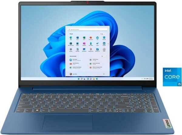 Lenovo IdeaPad Slim 3 15IAH8 Notebook (39,62 cm/15,6 Zoll, Intel Core i5 12450H, UHD Graphics, 512 GB SSD)