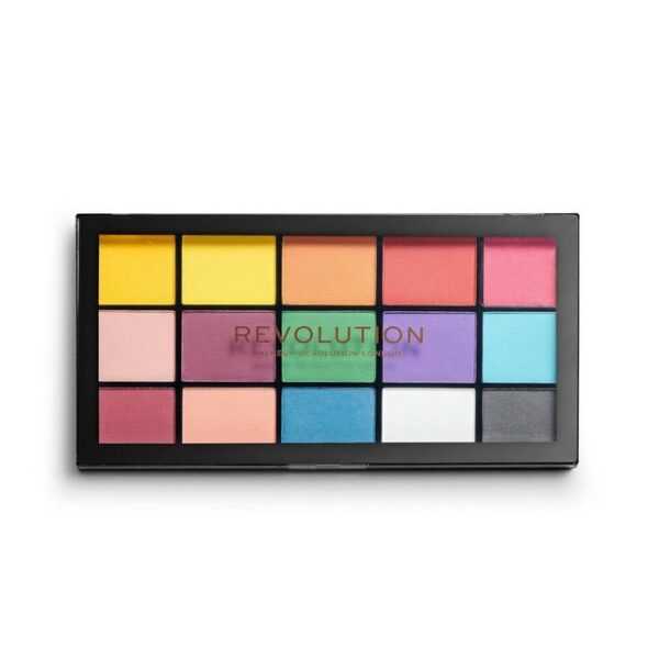 MAKE UP REVOLUTION Lidschatten Revolution Make Up Reloaded Eyeshadow Palette Marvellous Mattes 16,5g