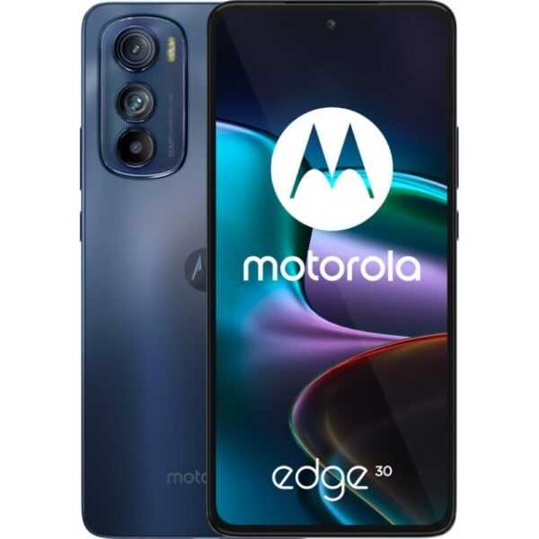 Motorola XT2203-1 Edge 30 5G 256 GB / 8 GB - Smartphone - meteor grey Smartphone (6,5 Zoll, 256 GB Speicherplatz)