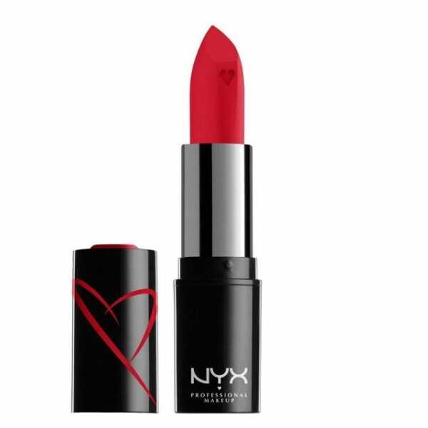 Nyx Professional Make Up Lippenstift Shout Loud Satin Lipstick Red Haute 3,5g