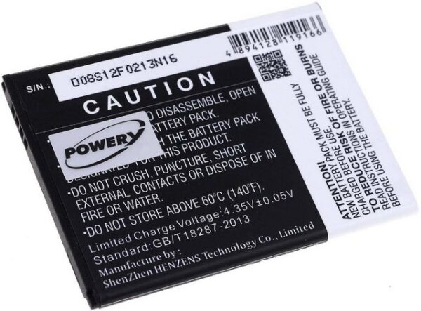 Powery Akku für Smartphone Samsung Typ EB-BJ120BBE Smartphone-Akku 2000 mAh (3.85 V)