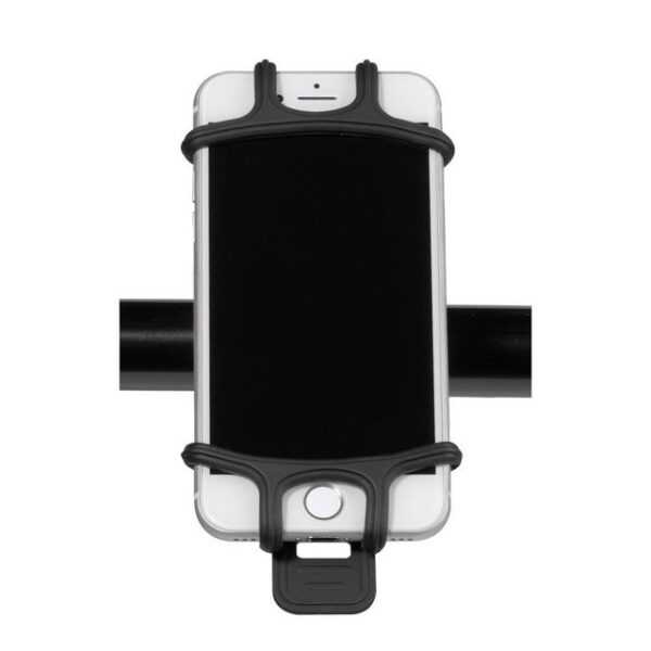 Vivanco Bikeholder, Fahrradhalterung für Smartphones bis 6,5'' (61638) Handy-Halterung