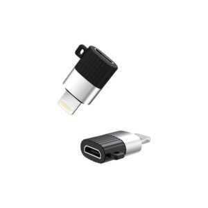 XO XO Lightning Stecker auf Micro USB Buchse kompatibel mit iPhone iPad Smartphone-Adapter