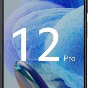 Xiaomi Redmi Note 12 Pro 5G - 5G Smartphone - Dual-SIM - RAM 6GB / Interner Speicher 128GB - OLED-Display - 16,90cm (6,67) - 2400 x 1080 Pixel (120 Hz) - Triple-Kamera 50 MP, 8 MP, 2 MP - front camera 16 MP - schwarz (MZB0D2YEU)