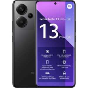 Xiaomi Redmi Note 13 Pro+ 5G 12GB + 512GB Midnight Black Smartphone Smartphone