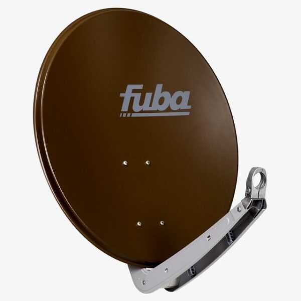 fuba DAA 650 B 60x65 cm Aluminium Parabolantenne Satellitenantenne Braun SAT-Antenne