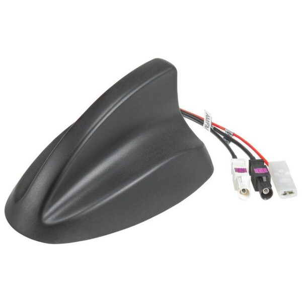 tomzz Audio DAB Antenne Auto Shark Design Dach-Antenne DAB+ aktiv Fakra Anschluss Autoradio-Ersatzantennenstab