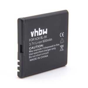 vhbw Akku kompatibel mit Bea-fon SL690 Smartphone-Akku Li-Ion 900 mAh (3,7 V)