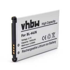 vhbw Ersatz für BL-44JN für Smartphone-Akku Li-Ion 1500 mAh (3,7 V)