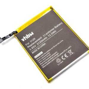 vhbw Ersatz für BQ 3120 für Smartphone-Akku Li-Polymer 3120 mAh (3,85 V)