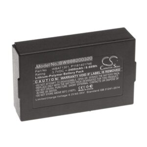 vhbw Ersatz für Iridium WBAT1301, P1181401746 für Smartphone-Akku Li-Polymer 2400 mAh (3,7 V)