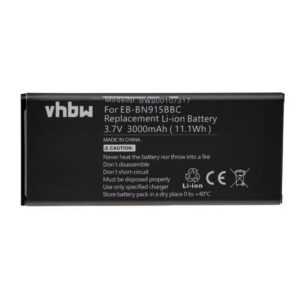 vhbw Ersatz für Samsung EB-BN915BBE, EB-BN915BBC, EB-BN915BBK für Smartphone-Akku Li-Ion 3000 mAh (3,8 V)