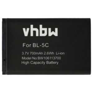 vhbw Ersatz für Swissvoice 20405928 für Smartphone-Akku Li-Ion 700 mAh (3,7 V)